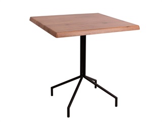 Bistro laminat table, 70x70, wood